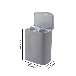 Fabric Laundry Basket 50L